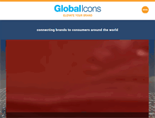Tablet Screenshot of globalicons.com
